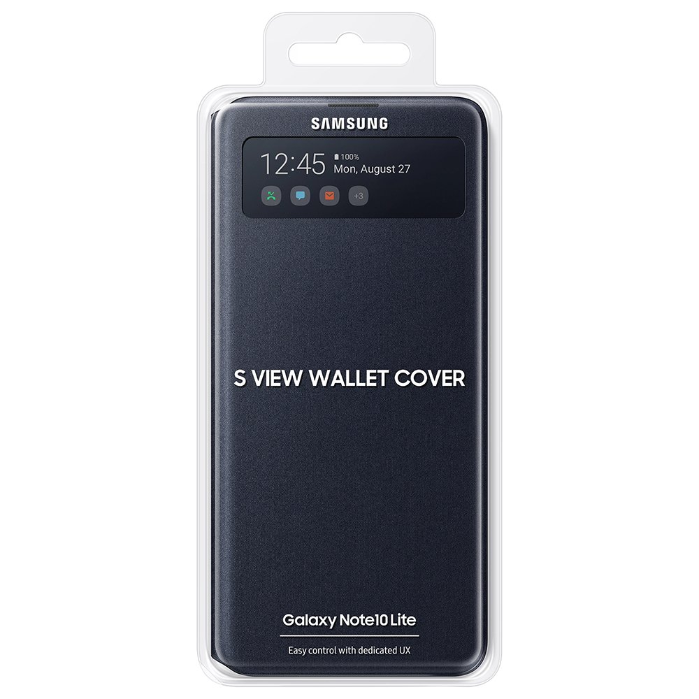 Samsung etui S View Wallet Cover czarne Samsung Galaxy Note 10 Lite / 5