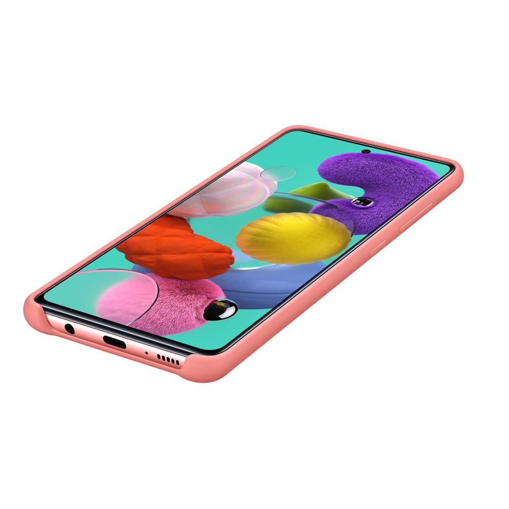 Samsung etui Silicone Cover r�owe Samsung Galaxy A51 / 2