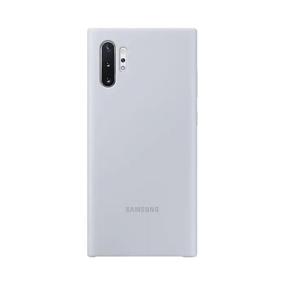 Samsung etui Silicone Cover srebrne Samsung Galaxy Note 10 Plus