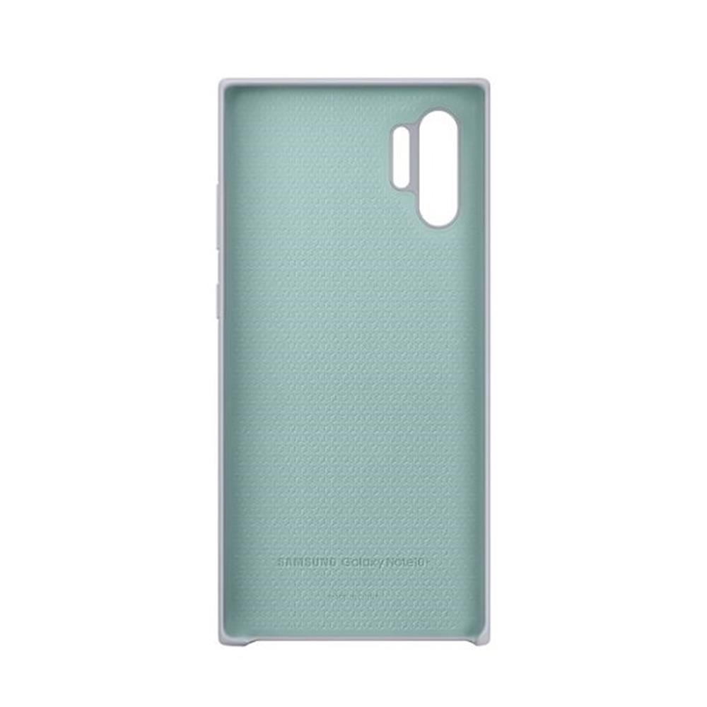 Samsung etui Silicone Cover srebrne Samsung Galaxy Note 10 Plus / 3