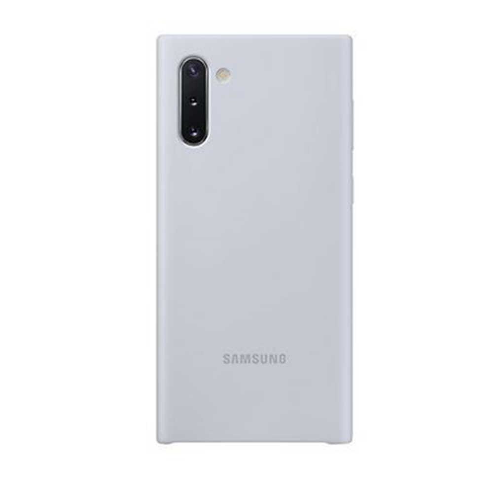 Samsung etui Silicone Cover srebrne Samsung Galaxy Note 10