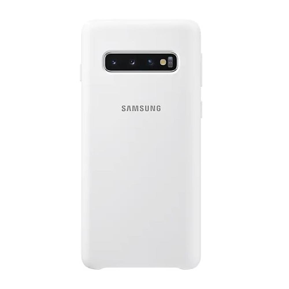 Samsung etui Silicone Cover bia�e Samsung Galaxy S10