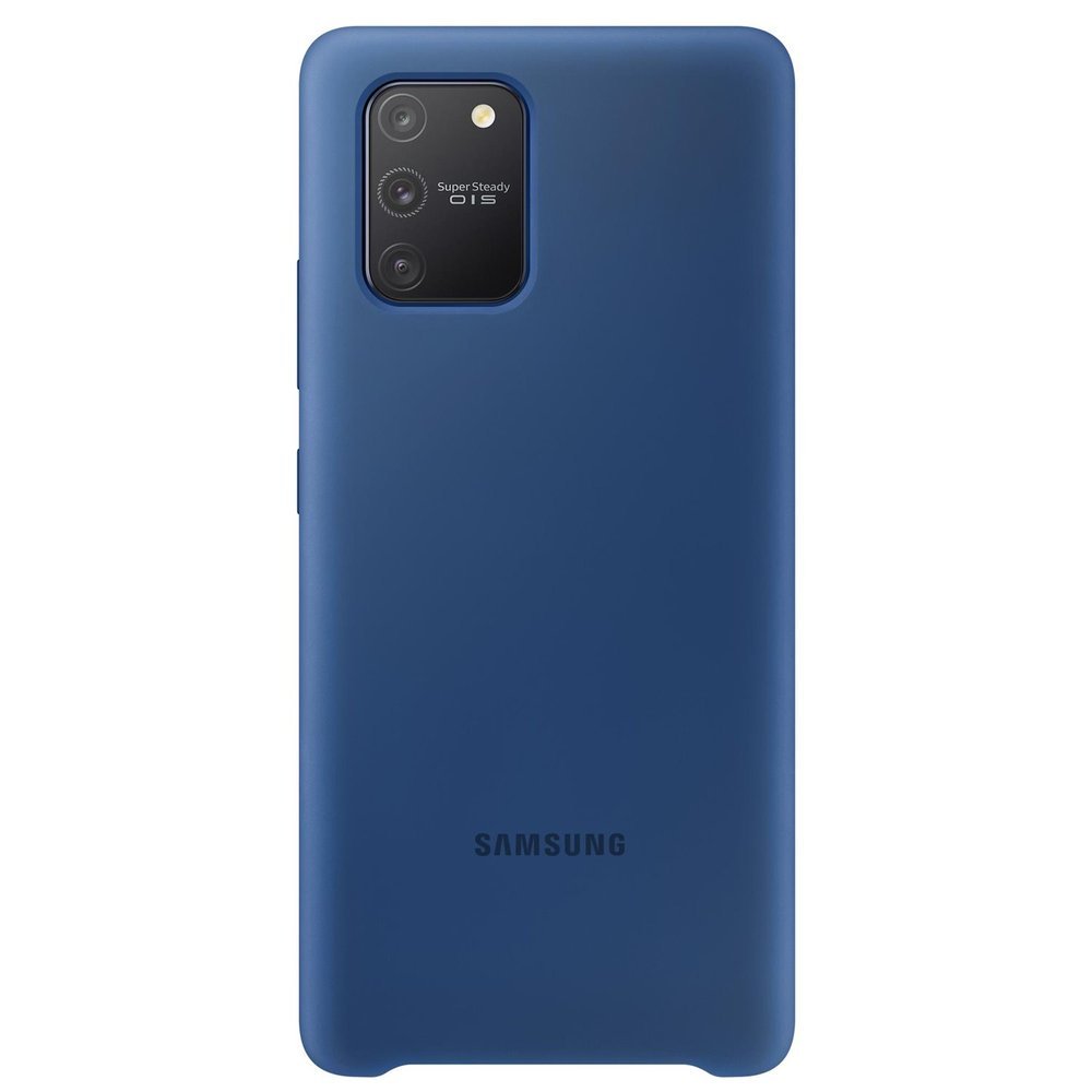 Samsung etui Silicone Cover niebieskie Samsung Galaxy S10 Lite