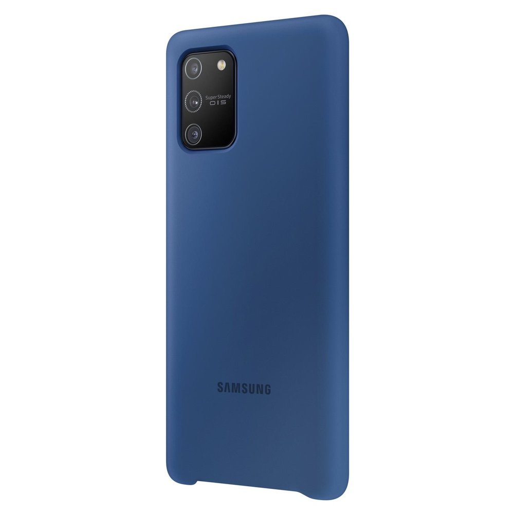 Samsung etui Silicone Cover niebieskie Samsung Galaxy S10 Lite / 2