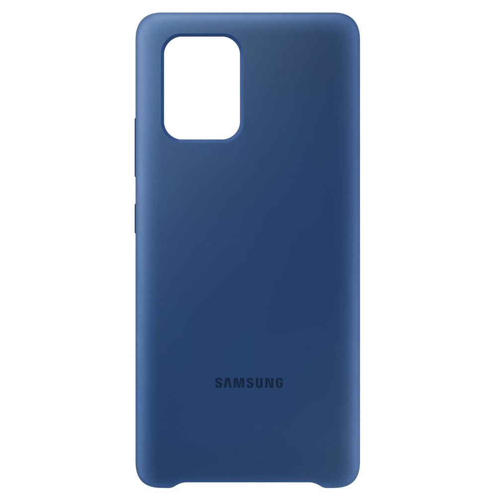 Samsung etui Silicone Cover niebieskie Samsung Galaxy S10 Lite / 3