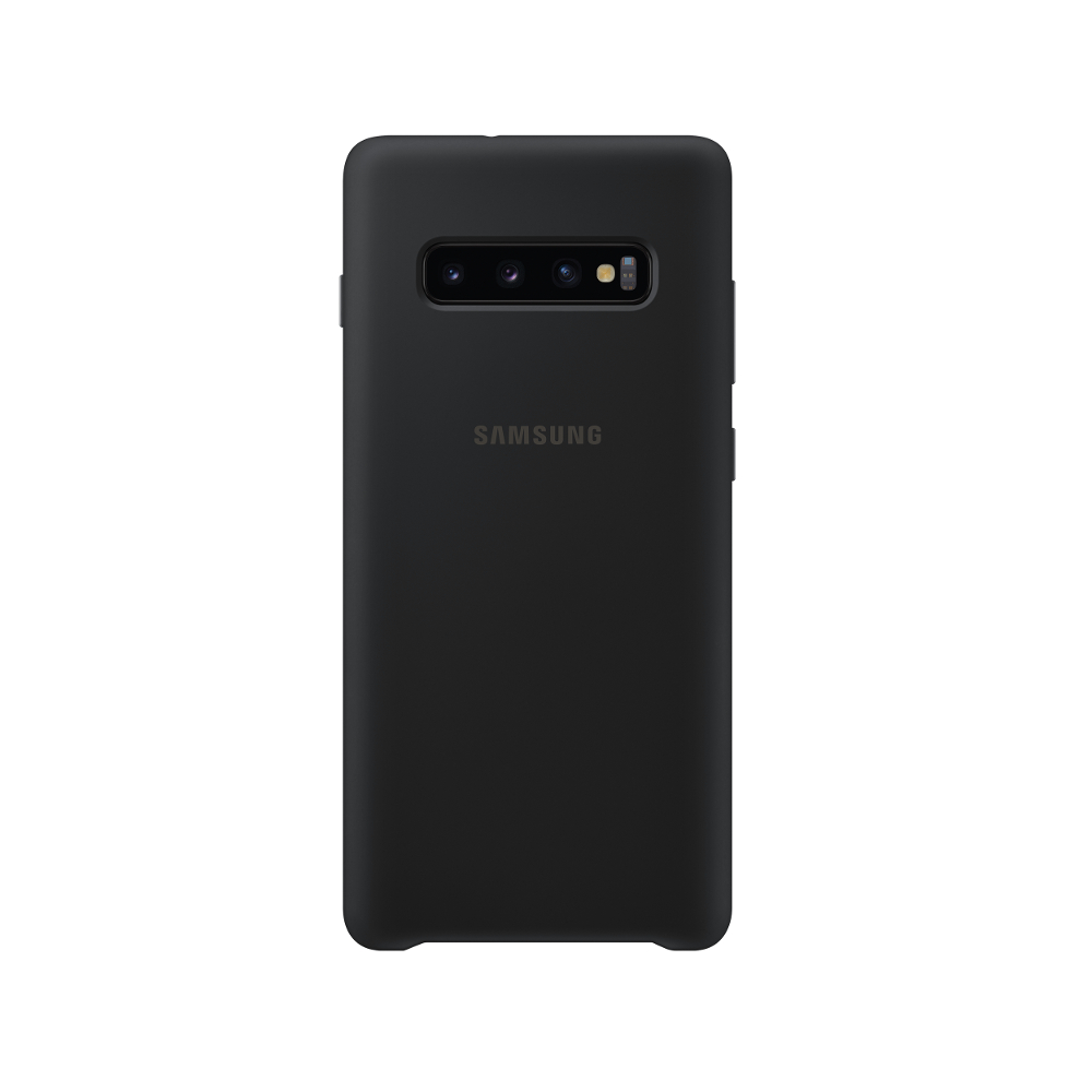 Samsung etui Silicone Cover czarne Samsung Galaxy S10 Plus