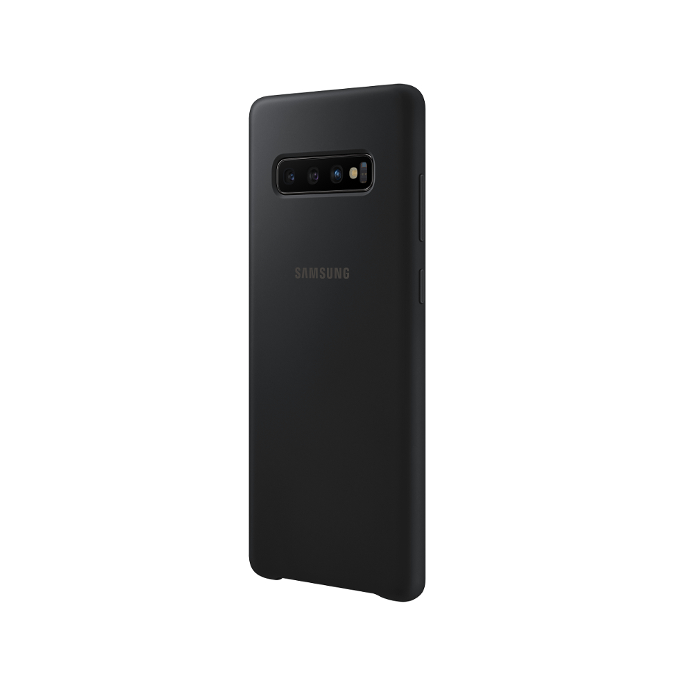 Samsung etui Silicone Cover czarne Samsung Galaxy S10 Plus / 2