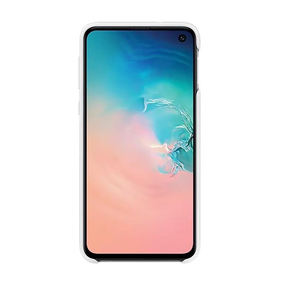 Samsung etui Silicone Cover bia�e Samsung Galaxy S10e / 4
