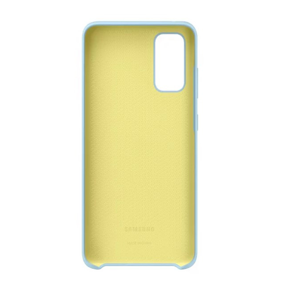 Samsung etui Silicone Cover niebieskie Samsung Galaxy S20 / 2