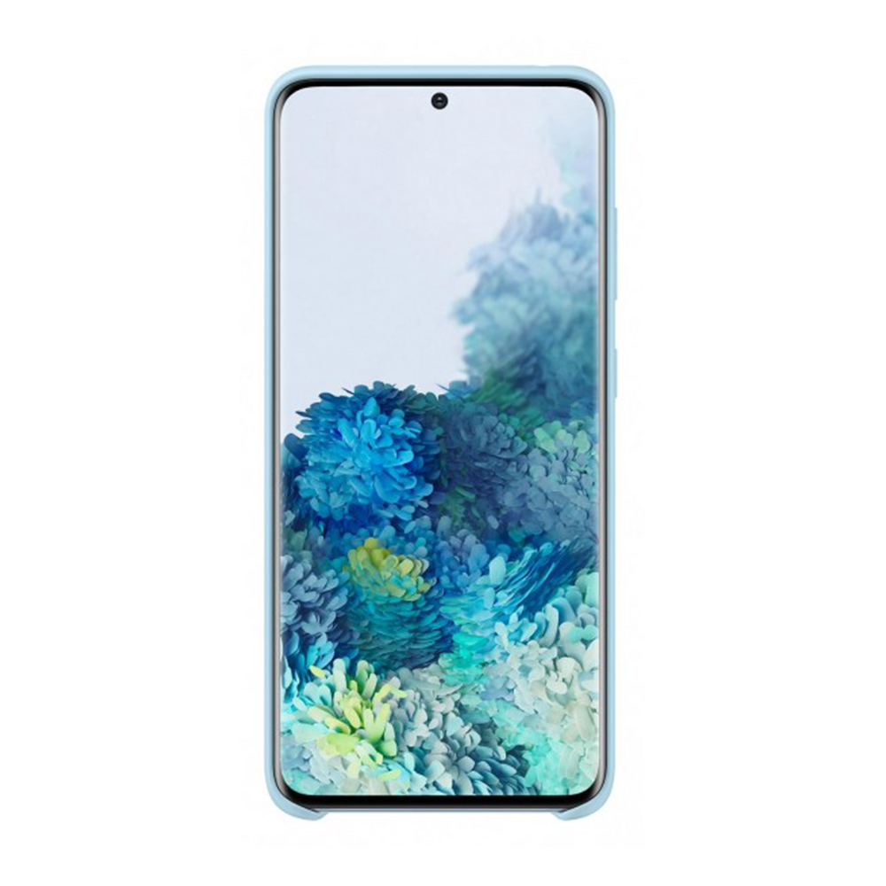 Samsung etui Silicone Cover niebieskie Samsung Galaxy S20 / 3