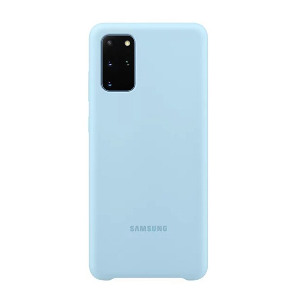 Samsung etui Silicone Cover niebieskie Samsung Galaxy S20 Plus