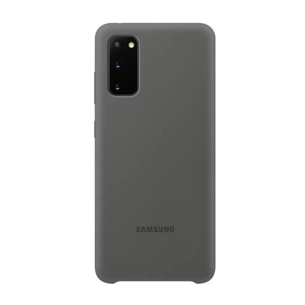 Samsung etui Silicone Cover szare Samsung Galaxy S20