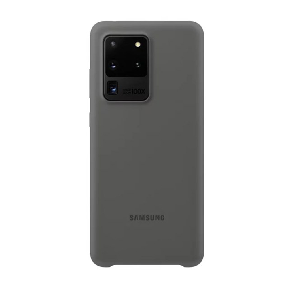 Samsung etui Silicone Cover szare Samsung S20 Ultra