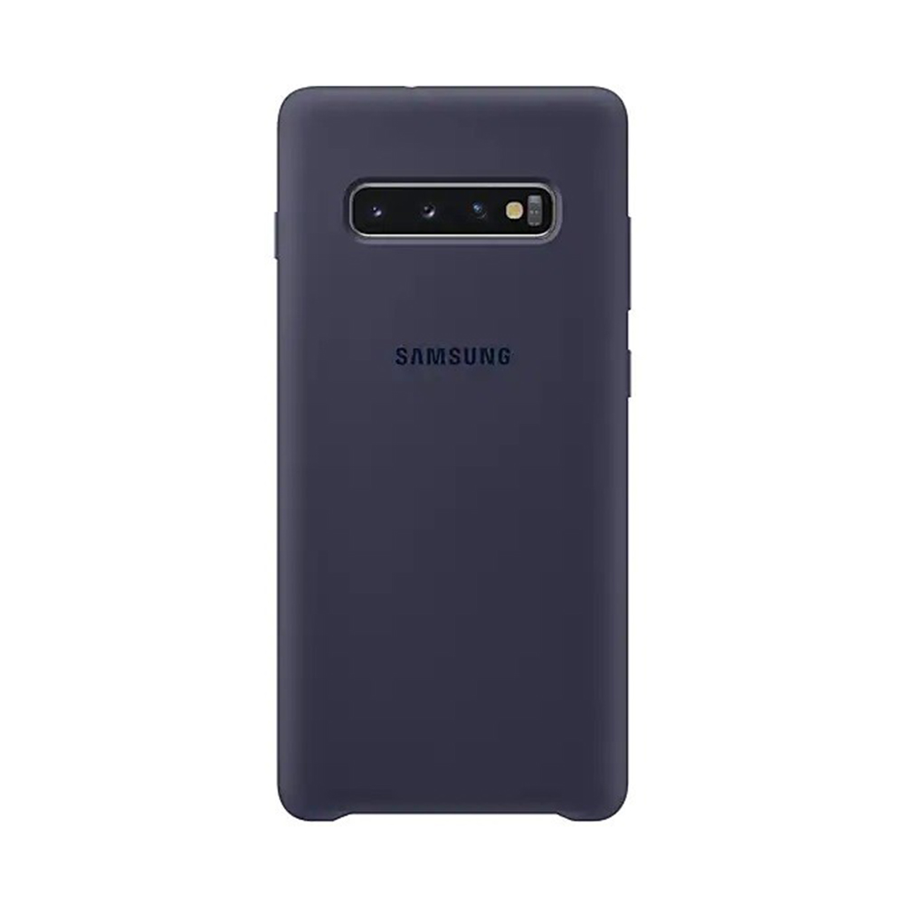 Samsung etui Silicone Cover Galaxy S10 Plus granatowe Samsung Galaxy S10 Plus