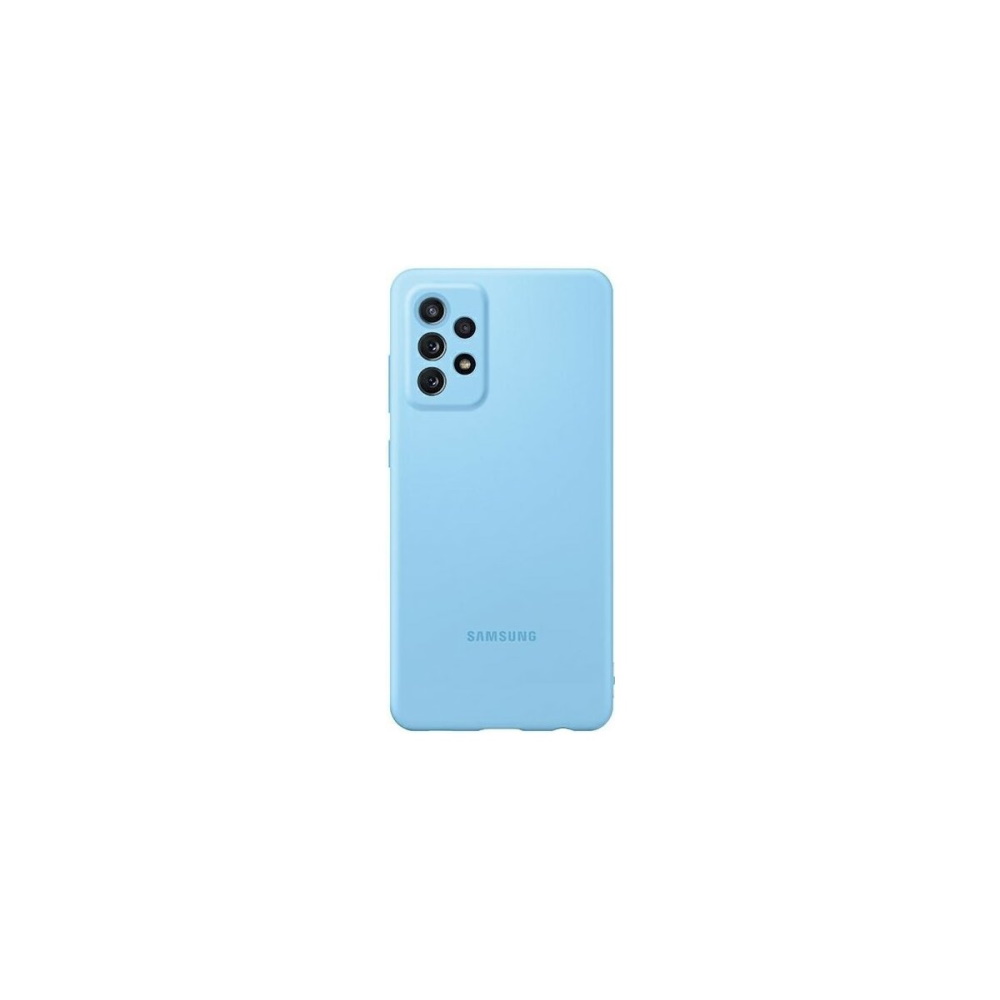 SAMSUNG Etui Silicone Cover niebieski Samsung A72 5G