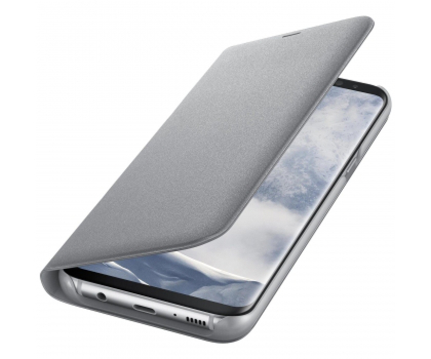 Samsung etui View Cover srebrne Samsung Galaxy S8 Plus / 2