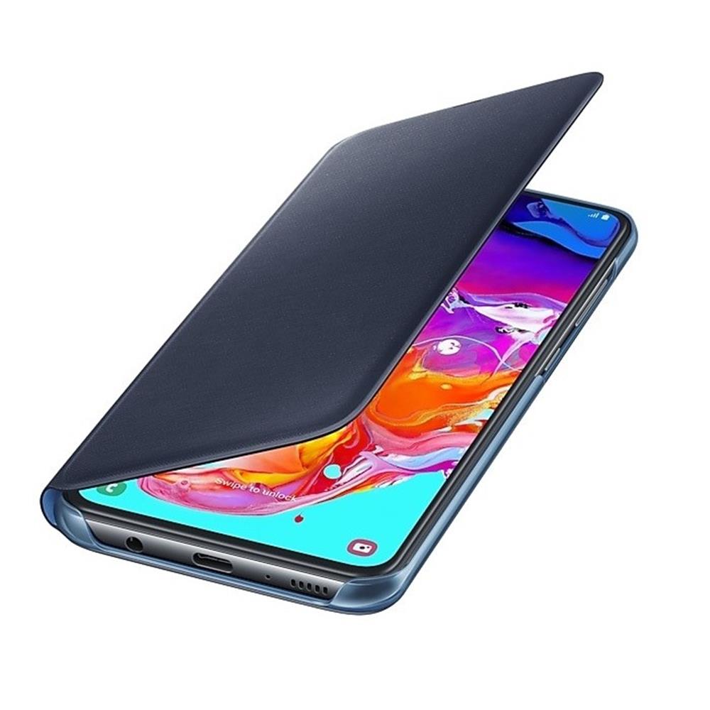 Samsung etui Wallet Cover czarne Samsung Galaxy A70 / 3