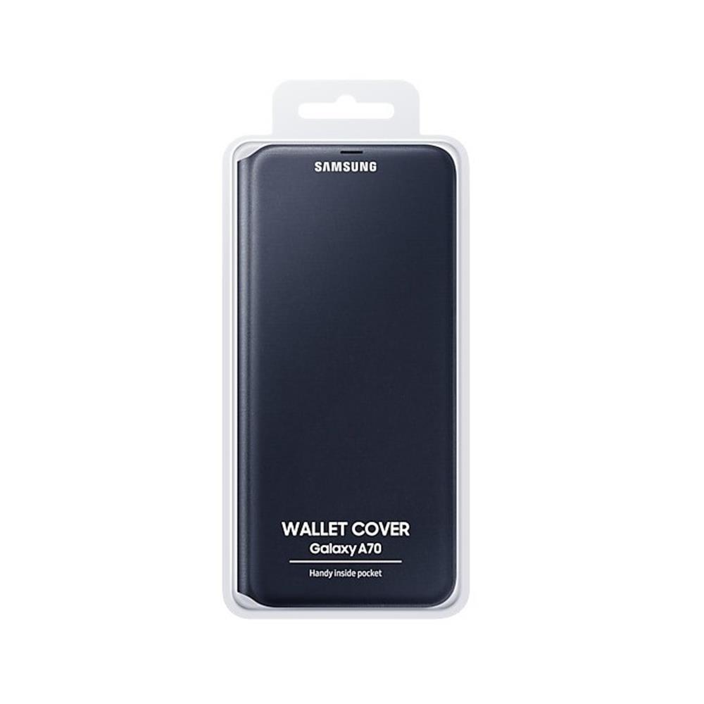 Samsung etui Wallet Cover czarne Samsung Galaxy A70 / 5