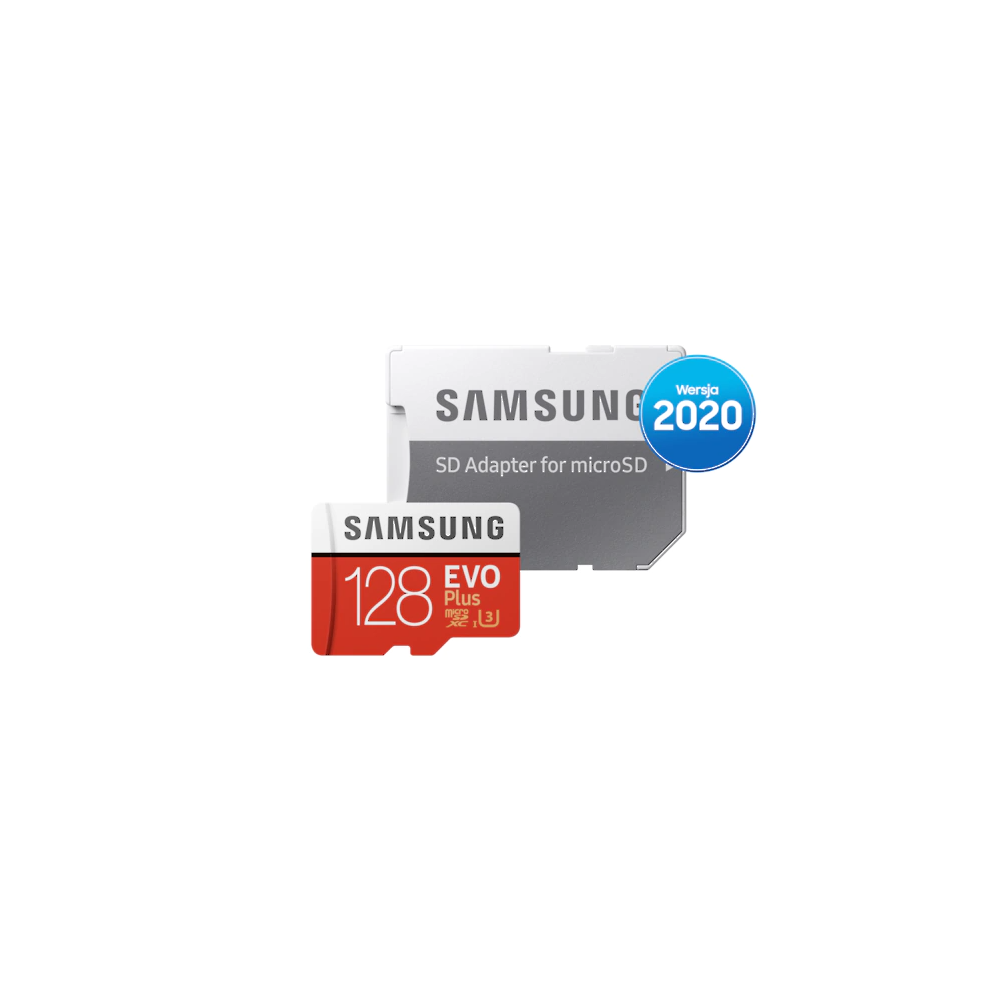Samsung Karta pamici MB-MC128HA/EU 128GB EVO+ mSD +Adapter / 3