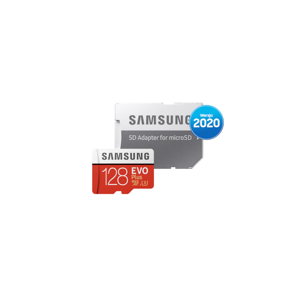 Samsung Karta pami�ci MB-MC128HA/EU 128GB EVO+ mSD +Adapter / 3