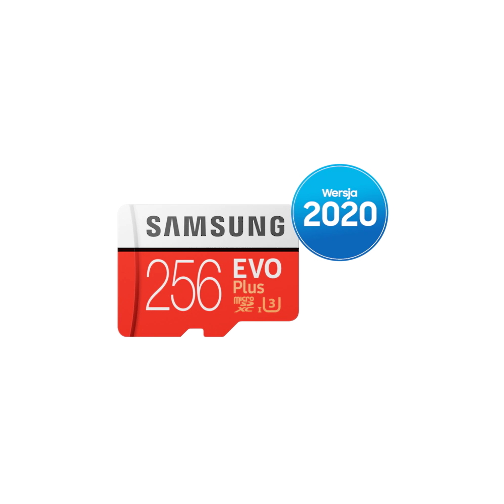 Samsung Karta pamici MB-MC256HA/EU EVO+ mSD +Adapter