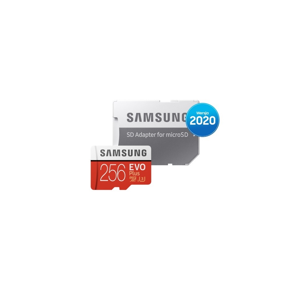 Samsung Karta pamici MB-MC256HA/EU EVO+ mSD +Adapter / 2