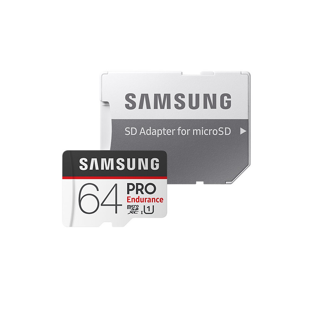 Samsung karta pamici PRO Endurance microSDXC 64GB UHS-1 + adapter / 2