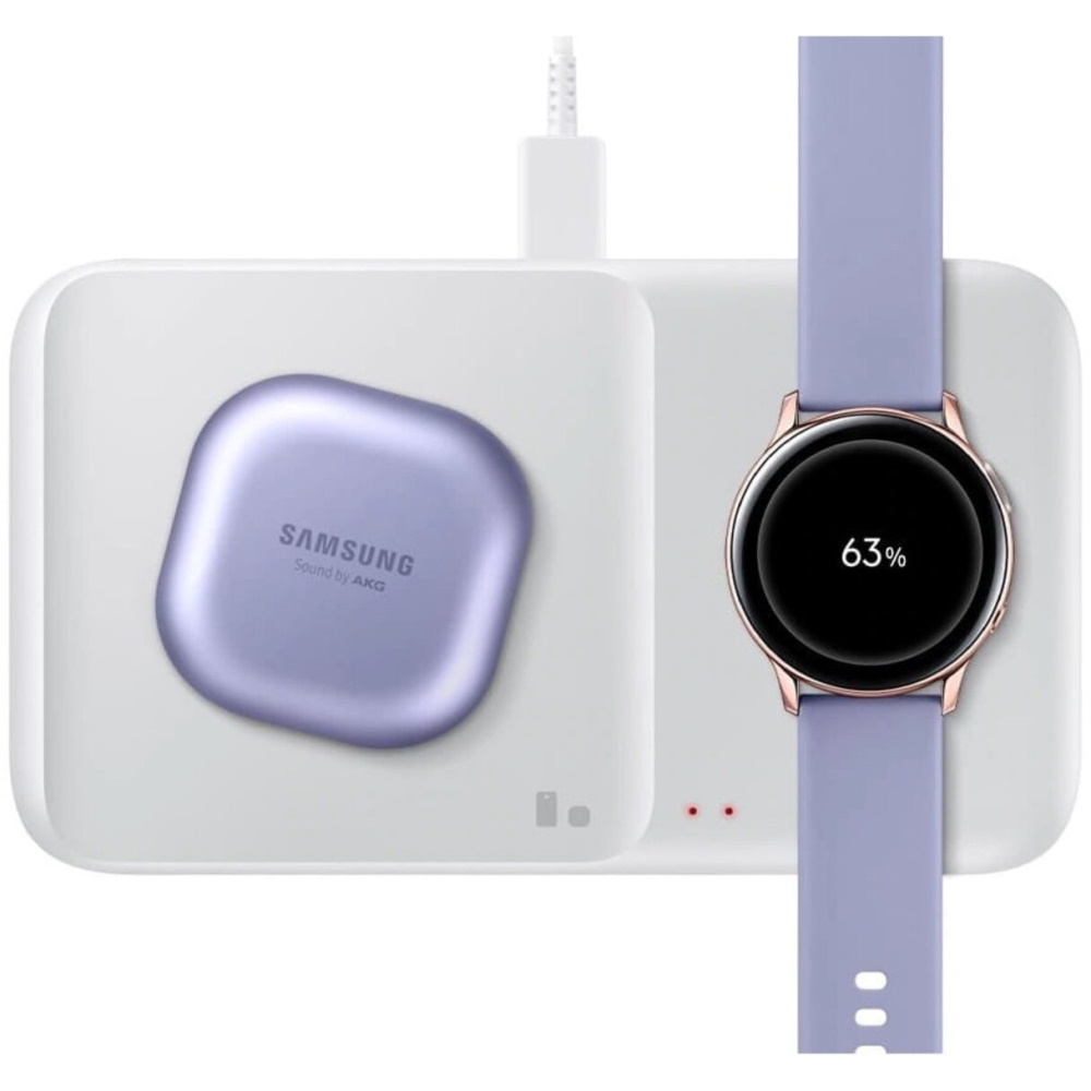 Samsung �adowarka bezprzewodowa Duo 9W EP-P4300 (bez �ad. sieciowej) bia�a / 2