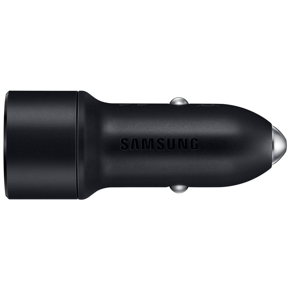 SAMSUNG �ADOWARKA SAMOCHODOWA FAST CHARGER 2 PORTY, CZARNA / 4