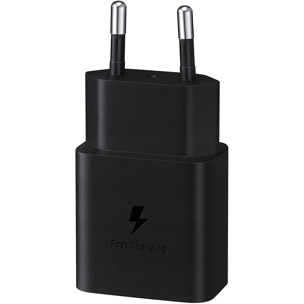 Samsung �adowarka sieciowa 15W UBS-C z kablem USB-C czarna / 3