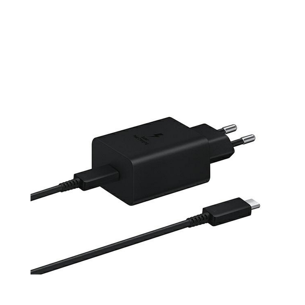 Samsung �adowarka sieciowa 45W UBS-C z kablem USB-C czarna