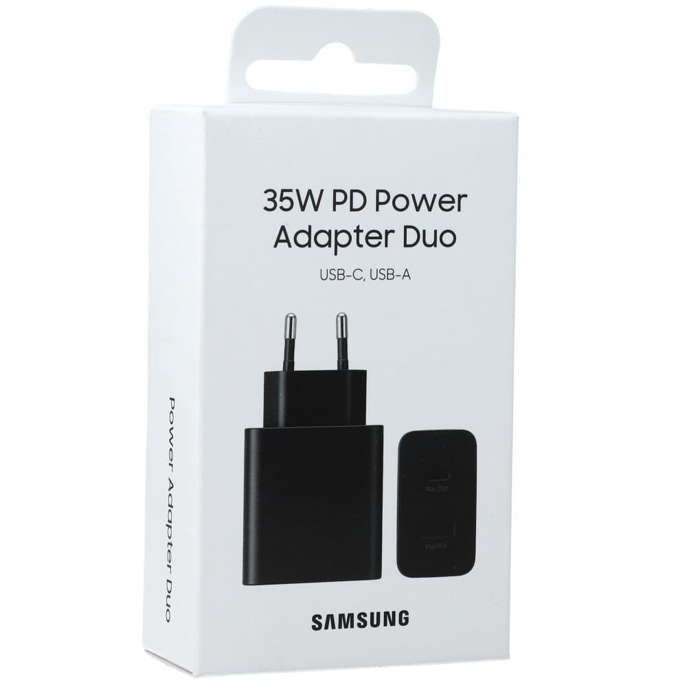 Samsung adowarka sieciowa EP-TA220NBEGEU 35W USB-A, USB-C / 3