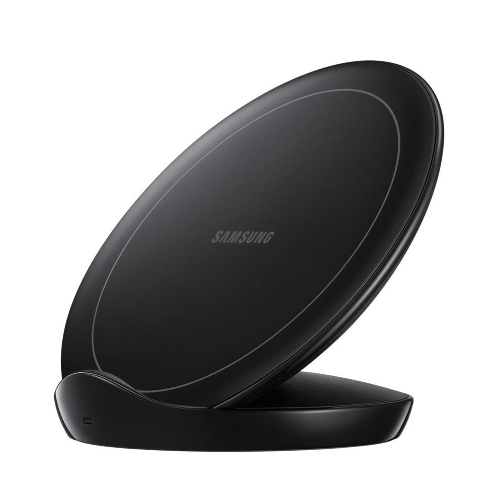 Samsung �adowarka Wireless Charger Stand z Wentylatorem Czarna (EP-N5105TBEGWW)