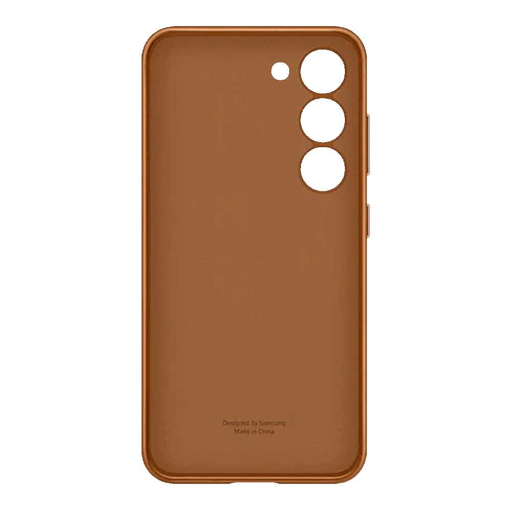 Samsung nakadka Leather Case brzowa Samsung Galaxy S23 / 2