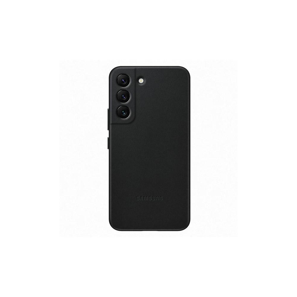 Samsung nak�adka Leather Cover czarna Samsung Galaxy S22