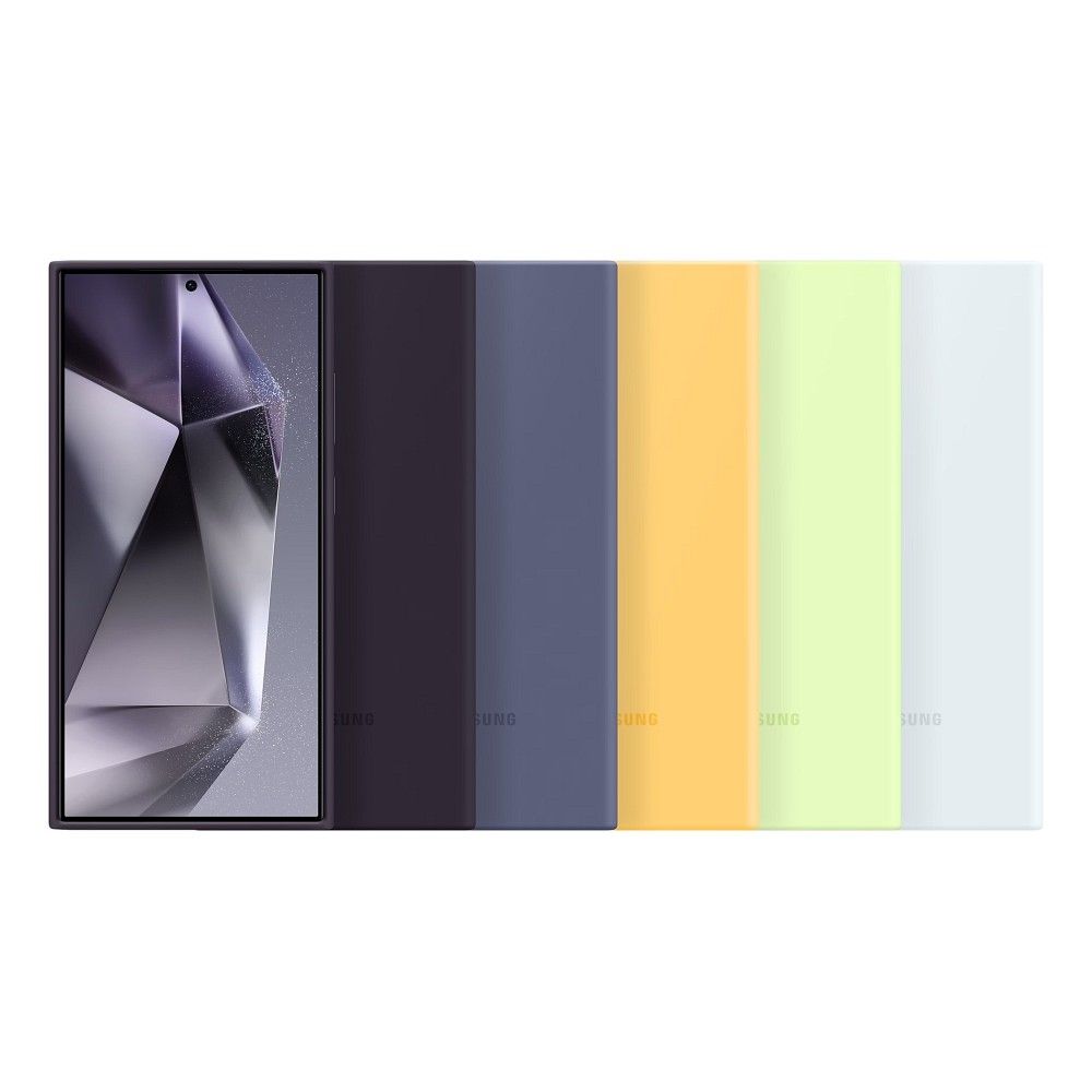 Samsung nak�adka Silicone Cover bia�a Samsung Galaxy S24 Ultra / 6