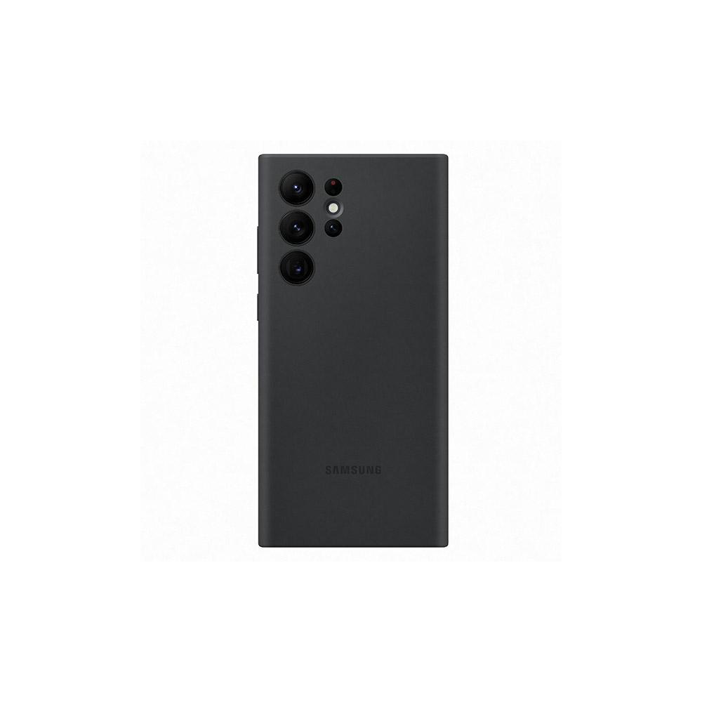 Samsung nak�adka Silicone Cover czarna Samsung Galaxy S22 Ultra