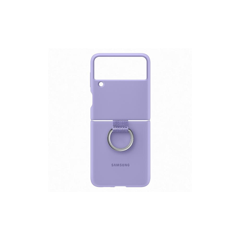 Samsung nak�adka Silicone Cover fioletowa Samsung Galaxy Z Flip 3 / 3