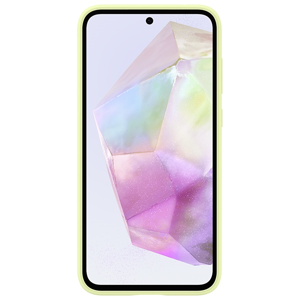 Samsung nak�adka Silicone Cover limonkowa Samsung Galaxy A35 5G / 3