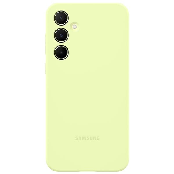 Samsung nakadka Silicone Cover limonkowa Samsung Galaxy A55 5G