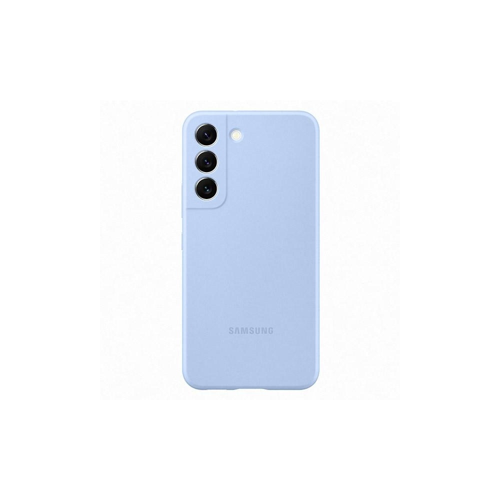 Samsung nakadka Silicone Cover niebieski Samsung Galaxy S22