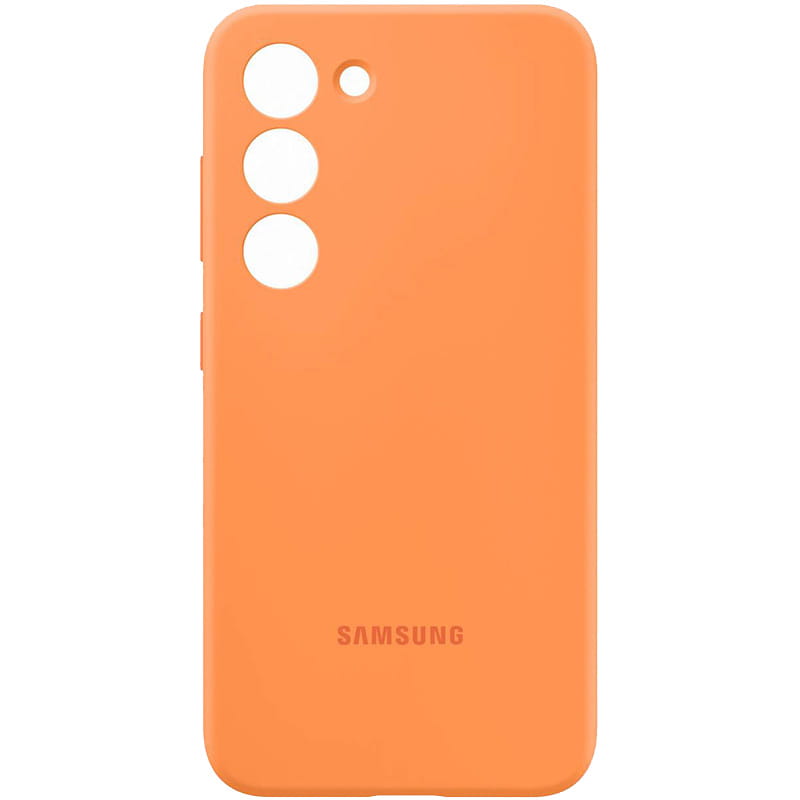 Samsung nakadka Silicone Cover pomaraczowa Samsung Galaxy S23 Ultra / 3