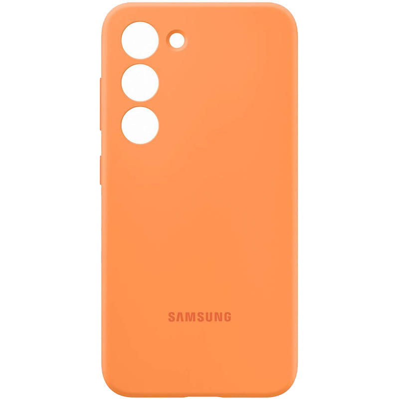Samsung nak�adka Silicone Cover pomara�czowa Samsung Galaxy S23 Ultra / 3