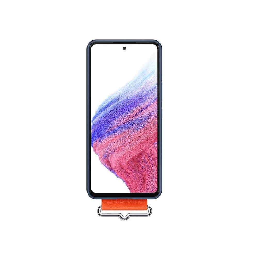 Samsung nak�adka Silicone Cover Strap granatowa Samsung Galaxy A53 5G / 2