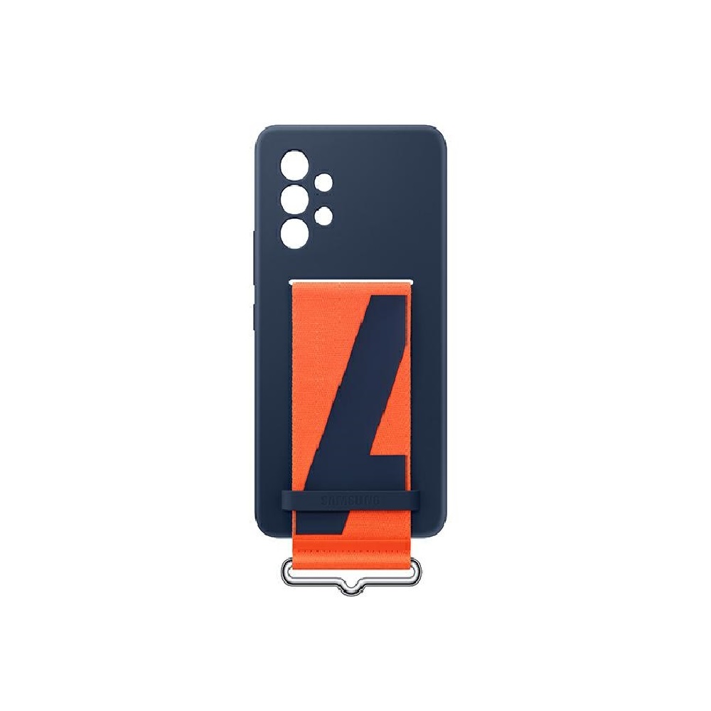 Samsung nak�adka Silicone Cover Strap granatowa Samsung Galaxy A53 5G / 4