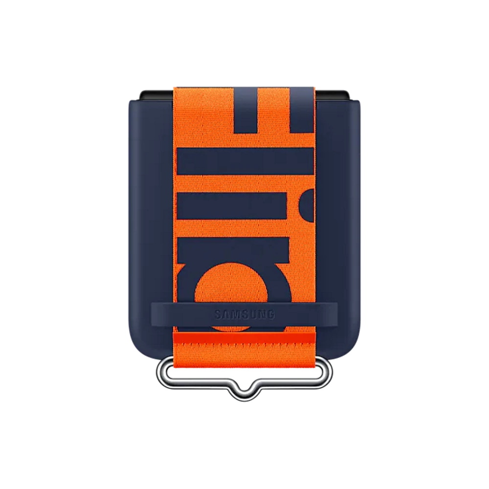 Samsung nak�adka Silicone Cover z paskiem granatowa Samsung Galaxy Z Flip 3 / 2