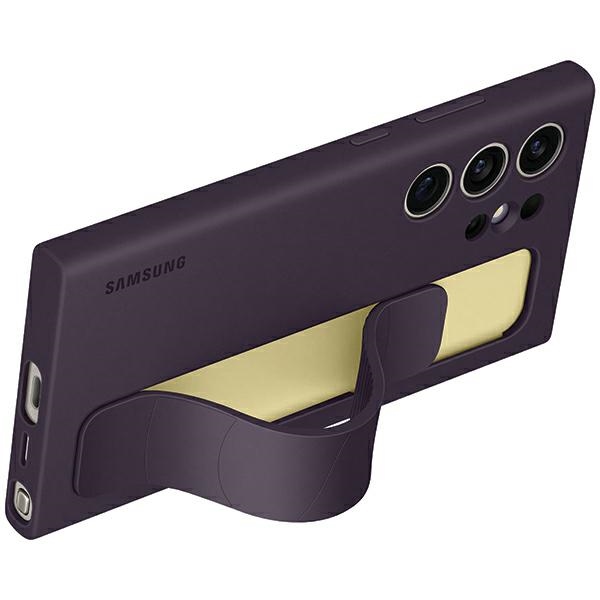 Samsung nakadka Standing Grip Case fioletowa Samsung Galaxy S24 Ultra / 3