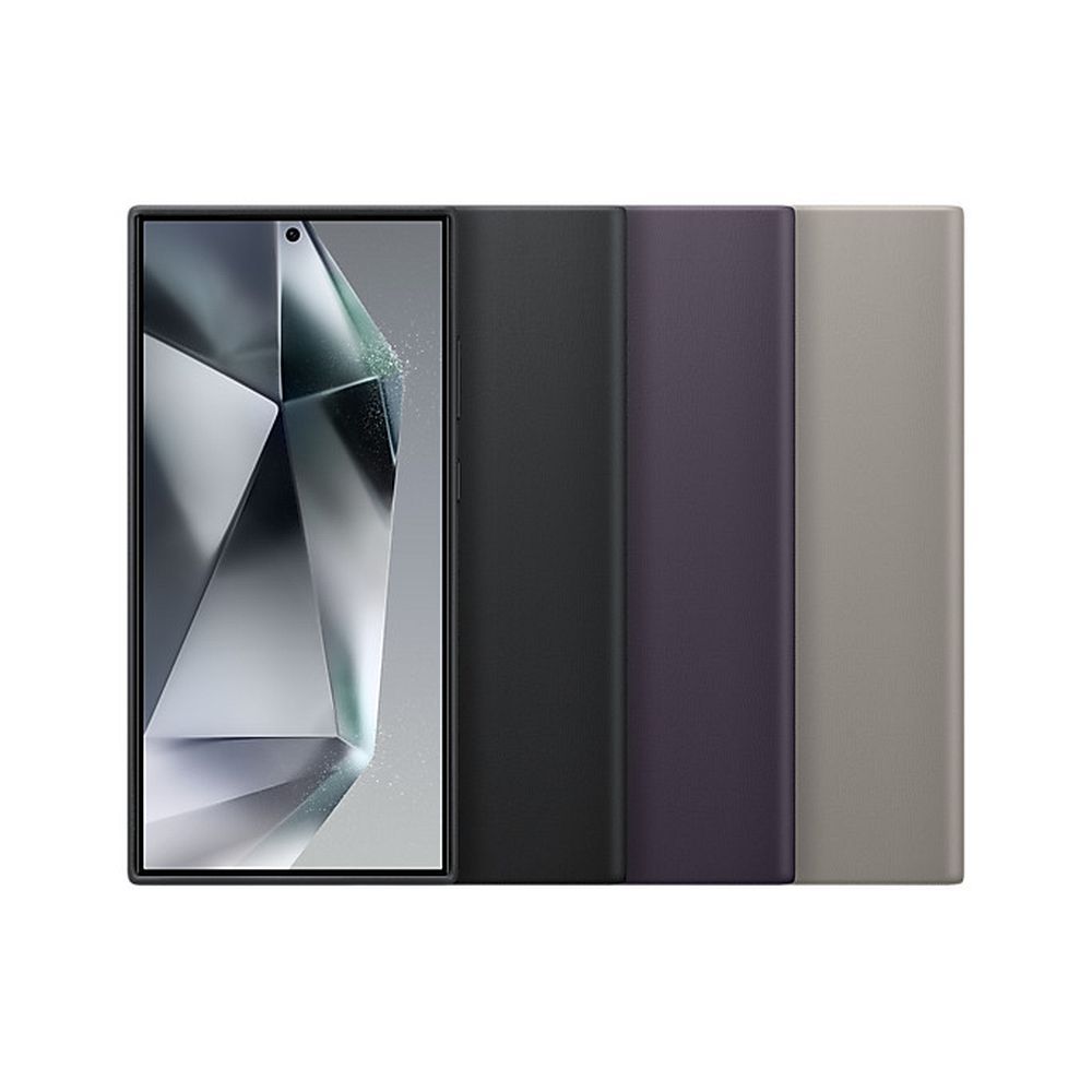 Samsung nak�adka Vegan Leather Cover fioletowa Samsung Galaxy S24 Ultra / 4