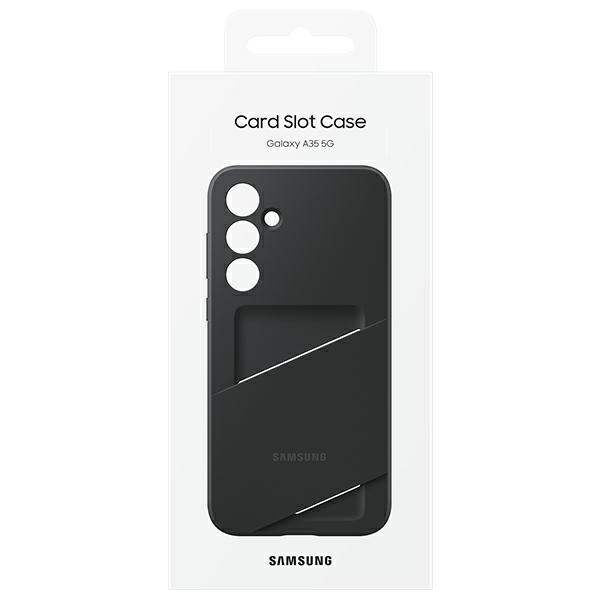 Samsung nak�adkai Card Slot Cover czarny Samsung Galaxy A35 5G / 5
