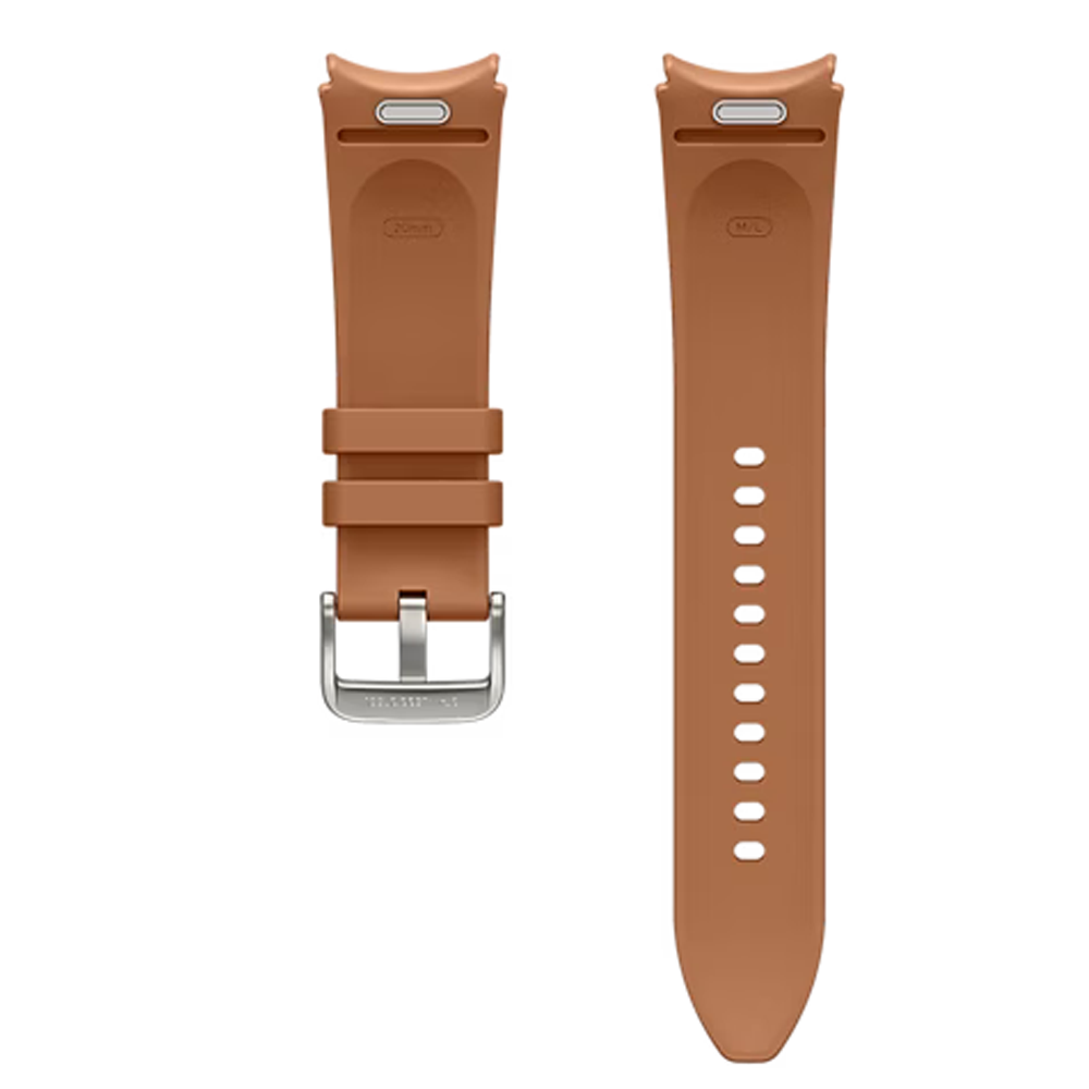Samsung pasek Hybrid Eco-Leather Band (M/L) do Samsung Galaxy Watch 6 camel / 2